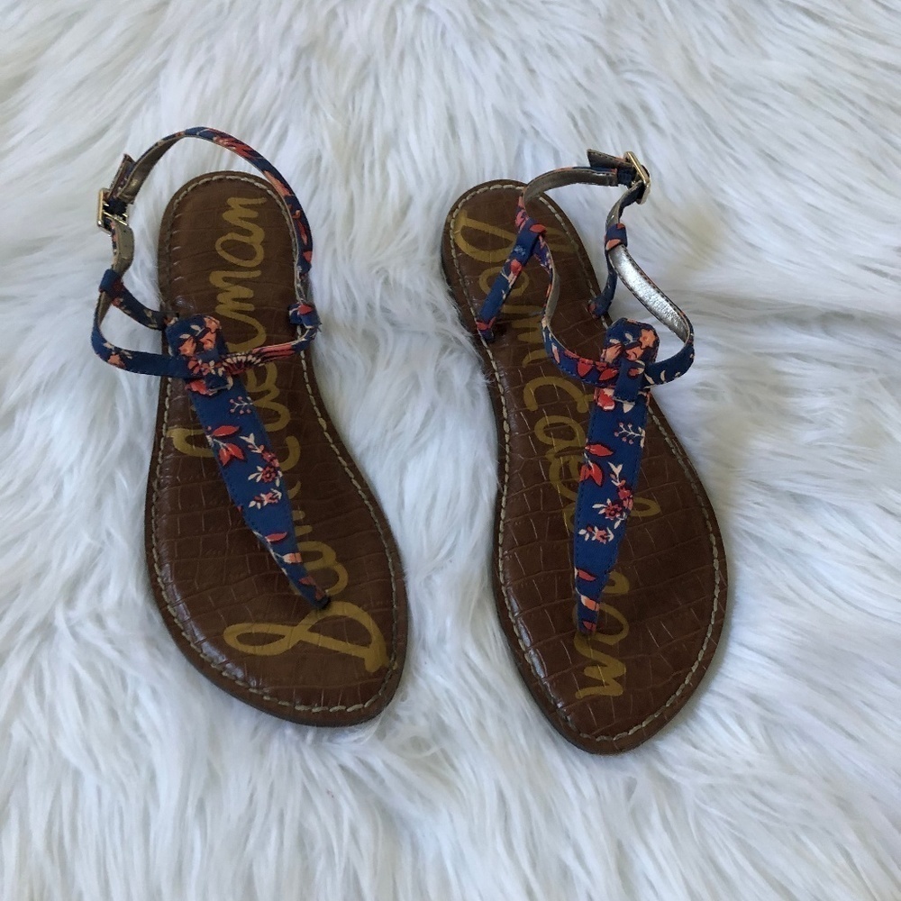 Sam Edelman Printed  Gigi Sandals Size 7.5